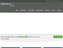 Tablet Screenshot of breinholt.com
